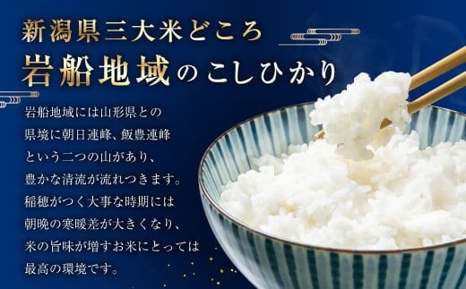 【新米受付・令和6年産米】【定期便：12ヶ月お届け】簡単便利！ちょっと贅沢な 新潟県岩船産 コシヒカリ パックご飯 150g×12個×12ヶ月 1039002N｜毎月 届く 特別栽培米 一等米 農家直送 備蓄