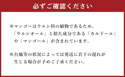 【2025年配送】先行受付  徳之島 天城町産 宝果樹園 完熟マンゴー ご家庭用 2kg マンゴー AT-22-N