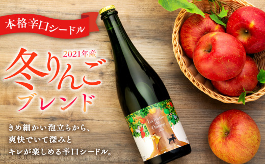 シードル 2021年産夏 2021年産冬 2022年産夏 3本 詰め合わせ セット フルボトル 飲み比べ アップルシードル 辛口 りんご 夏リンゴ フルーツ 果物 お酒 酒 果実酒 アルコール 家飲み ギフト プレゼント 贈答 贈り物 お祝い 長野 長野県 箕輪町　[№5675-1419]