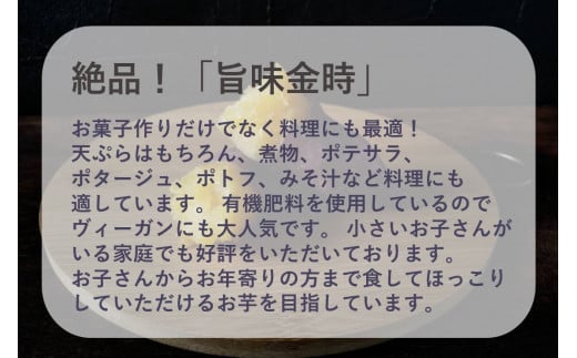 鳴門市大津産　旨味金時 3kg