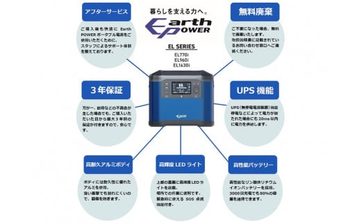 ポータブル電源 EL960i