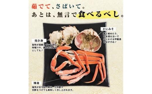 【訳あり】北海道噴火湾産 活オオズワイガニ1.5kg ＜道産ネットミツハシ＞ かに カニ 蟹 ガニ がに 森町 ふるさと納税 北海道 ずわいがに mr1-0601