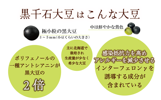 ＜サクパリッ！　1袋＞焙煎した黒千石大豆がクセになる味わい！そのまま食べてもらいたい黒千石大豆！