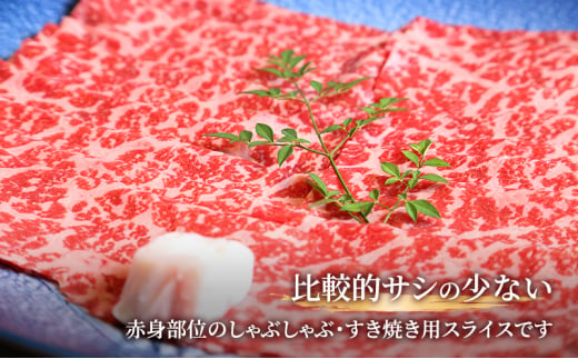 飛騨牛 牛肉 すき焼き しゃぶしゃぶ もも肉 スライス 600g A5 和牛 モモ肉 【岐阜県瑞穂市】[№5787-0982]