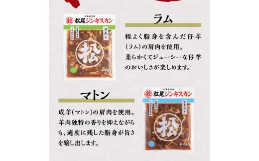 肩肉食べ比べセット 計1.6kg 味付ラム 味付マトン 各400g×2 仔羊 羊 ラム ジンギスカン 味付 肩肉 食べ比べ セット 詰合