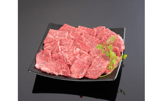 熊野牛 肩ロース 焼肉用 600g【mtf422A】