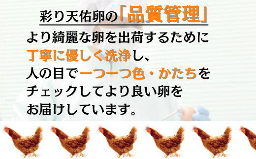 丁寧な品質管理により、安心・安全なより良い卵をお届けしています。