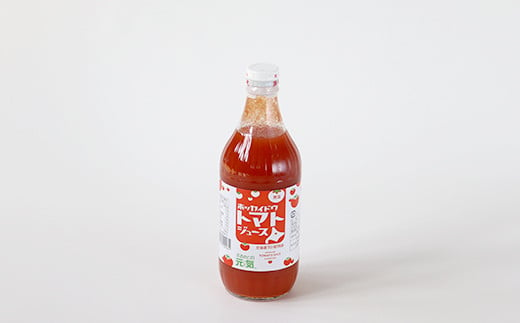 【食塩無添加】とまとジュース「ふるさとの元気」500ml 3本入 トマト 野菜 やさい 故郷 ふるさと 納税 国産 北海道産 北海道 下川町 F4G-0170