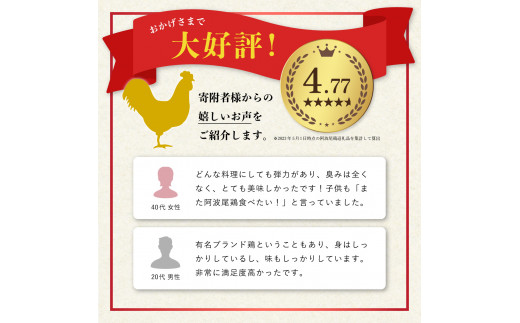 【阿波尾鶏のお肉定期便 ６か月連続】阿波尾鶏むね肉２ｋｇ ６回お届け 6ヶ月定期便 阿波尾鶏 むね肉 約2kg (約2kg×6回) 冷凍 切り身 正肉 セット 徳島 地鶏 あわおどり