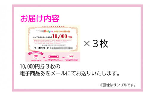 [ PAO東光 ] スイーツパッケージのお店 suipa カップ商品に使える 商品券 （ 30,000円 分 ） スイーツパッケージ 耐熱カップ デザートカップ 菓子袋 菓子箱 和菓子容器 洋菓子包材