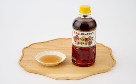 万両のいろいろ使えてうまいっ酢500ml×3本(BA3-2) 【ドレッシング かつおだし たっぷり 3本 おすそわけ 酢醤油】(H016204)