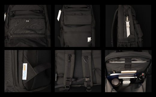 豊岡鞄　CIE WEATHER BACKPAC(071950) ブラック