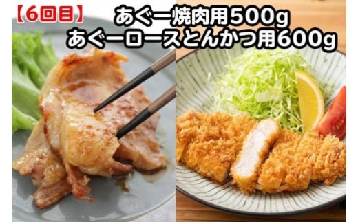 【ふるさと納税】沖縄県産お肉の定期便（全6回）