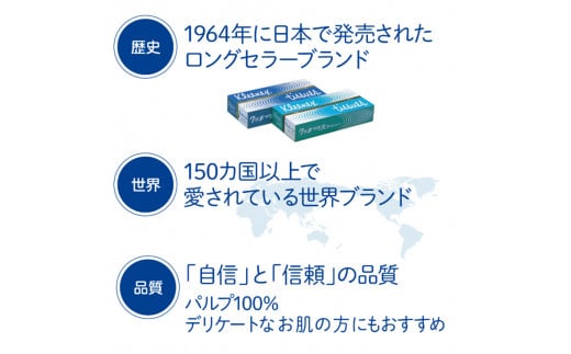 クリネックスティシュー プレミアム 3箱パックx12パック 【 ティッシュ ボックスティッシュ ティシュー ティッシュペーパー 日用品 常備品 生活用品 まとめ買い  神奈川県 開成町 】