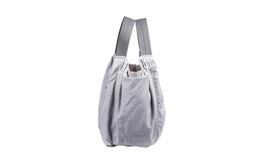 【豊岡鞄】TUTUMU BALLOON TOTE（S4200）ライトグレー