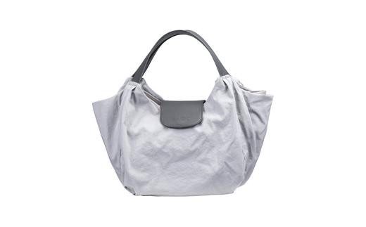 【豊岡鞄】TUTUMU BALLOON TOTE（S4200）ライトグレー