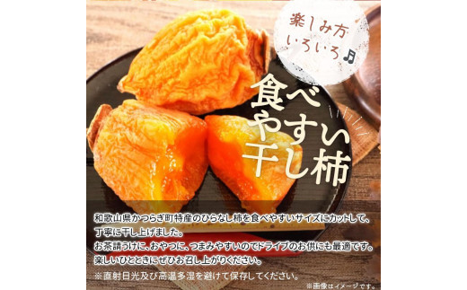 紀州かつらぎ山の食べやすい干し柿　化粧箱入　２５ｇ×１０個【2025年1月中旬以降発送予定】【UT08】