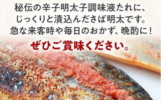 さば明太 秘伝の辛子明太子液たれ仕込み 6枚 お取り寄せグルメ お取り寄せ 福岡 お土産 九州 福岡土産 取り寄せ グルメ 福岡県