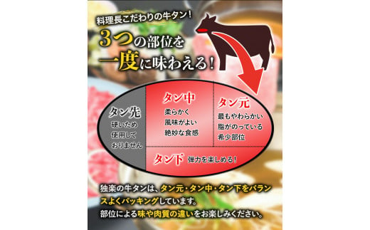 あごだしで食べる牛タンしゃぶしゃぶ 4～5人前 独楽《30日以内に出荷予定(土日祝除く)》鍋セット タン ラーメン ポン酢 もろみ 紅葉おろし 鞍手郡