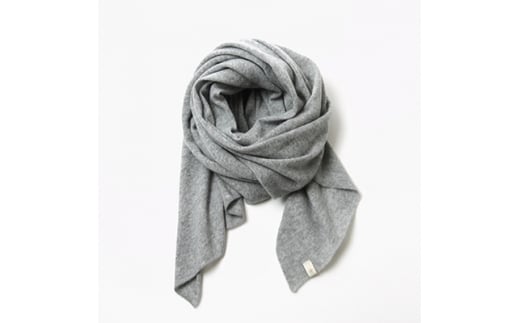 日本製 BABY  CASHMERE STOLE(150cm×60cm)　グレー【1132757】