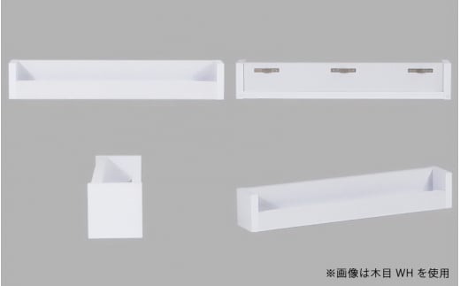 [e55-a006_01] ウォールラック SPS WallRack 幅60cm パステルカラー 日本製 完成品 小さいけれど頼れるラック！【家具 インテリア ウォールシェルフ 壁掛けラック 北欧風 木製 収納】【カラー：ピンク】