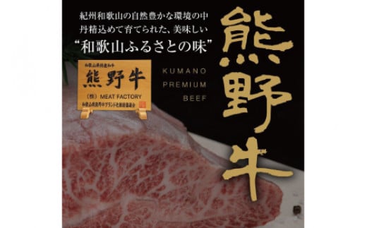 特選黒毛和牛 熊野牛 ステーキ3種食べ比べセット（6枚入り）　ロース、ヒレ、ランプ　各2枚【mtf406A】