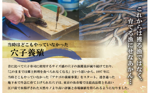 漁師町の郷土料理 穴子寿司 3個入り 穴子 あなご アナゴ 生 冷蔵 養殖 すし 寿司 限定 お祝い グランプリ 金賞 ３人前 押し寿司 旨味 ふわふわ I57