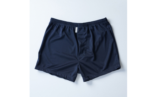 メンズ下着　ショートトランクス 無地 同色5枚セット （09  Navy(紺)） Lサイズ 締め付け感の無い/専用BOX付き ZIVANE / メンズ 下着 アンダーウェア