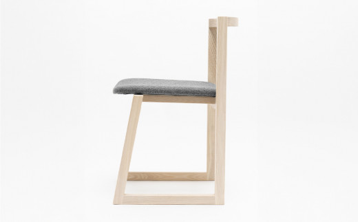 センの木の家具 Chair03（T-9072 グレー）