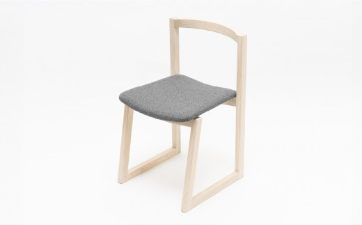 センの木の家具 Chair03（T-9072 グレー）