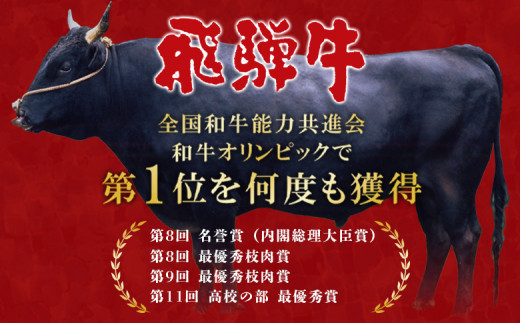 飛騨牛 ロースステーキ 380g (190g×2枚) A5等級 A4等級 肉のひぐち 20000円