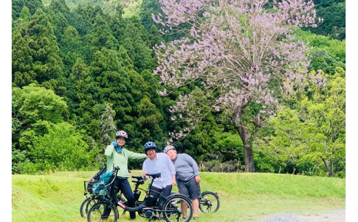 【電動アシスト自転車でラクラク！】ガイド付き観光サイクリングツアー（ペアチケット）＜サイクリングホリデー小川町＞【埼玉県小川町】[142]