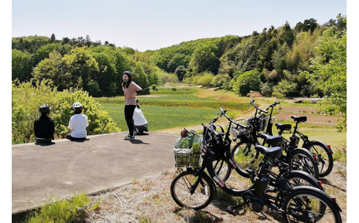 【電動アシスト自転車でラクラク！】ガイド付き観光サイクリングツアー（ペアチケット）＜サイクリングホリデー小川町＞【埼玉県小川町】[142]