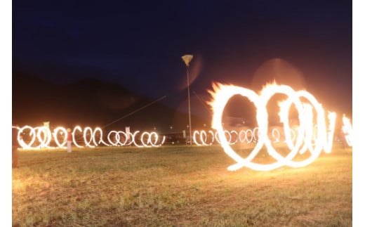 南部の火祭り（投げたいまつ）