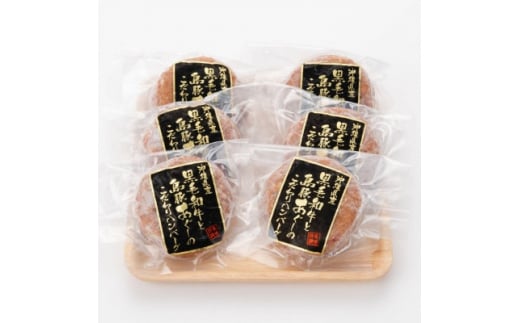 沖縄県産黒毛和牛とあぐー豚を100%使用したこだわりのジューシーハンバーグ100g×6個【1111276】