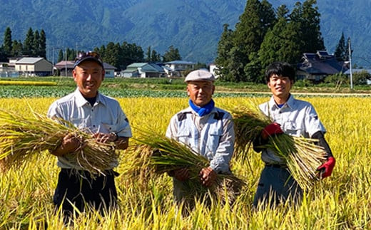 【定期便12ヶ月】【令和6年産新米】【特別栽培米】鈴木・ファーム「雪若丸」5kg×1袋×12ヶ月_A159(R6)