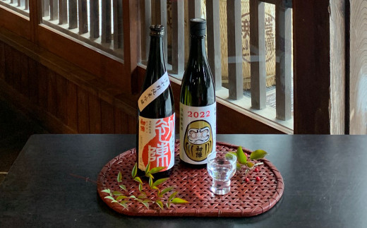 ＜飲み比べ祝いセット＞清酒「初陣」の純米しぼりたて生酒と純米吟醸の飲み比べセット【1214344】