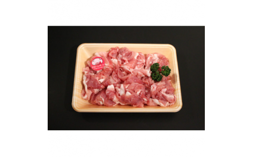 めるへんポーク　豚焼肉デイリーセット　1.1Kg (焼肉用500g、豚こま600g)【1489302】