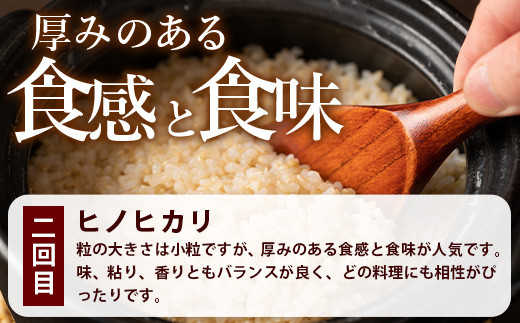 【定期便 4回配送】那賀町のお米（玄米）4種 バラエティ 食べ比べ 定期便 10kg × 4回 (合計40kg)［徳島 那賀 国産 お米 こめ おこめ 米 ご飯 ごはん 和食 おにぎり お弁当 4ヶ月 4ヵ月 げんまい 玄米 10kg 10キロ あきさかり ヒノヒカリ コシヒカリ キヌヒカリ 父の日 敬老の日 お中元 お歳暮 ギフト 送料無料］【YS-8】