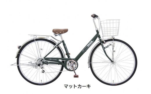 ヱビス自転車　モース276DX【マットカーキ】