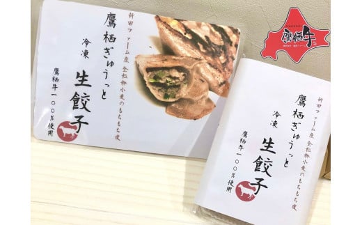 A184　鷹栖牛 バラエティ セット しゃぶしゃぶ すき焼き モモ肉 300g バラ肉 300g 冷凍生餃子 10個 冷凍煮込みハンバーグ 230g×2個 冷凍カレーパン 2個 北海道 鷹栖町 新田ファーム 牛肉 すき焼き しゃぶしゃぶ  餃子 ハンバーグ カレーパン