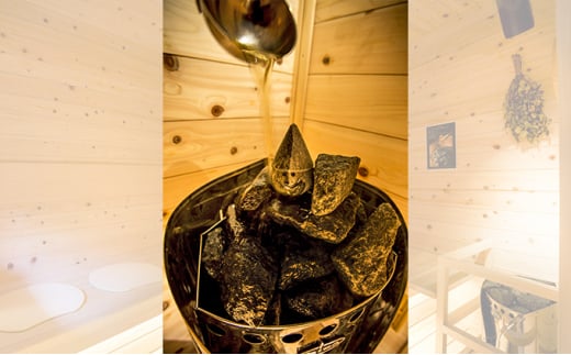 渋温泉ならではの源泉かけ流し温泉も一緒に！温泉付貸切サウナ100分利用券（1～4名）【ロウリュ サウナ 完全個室  完全予約制 温泉 癒し 渋温泉 かけ流し 長野 】