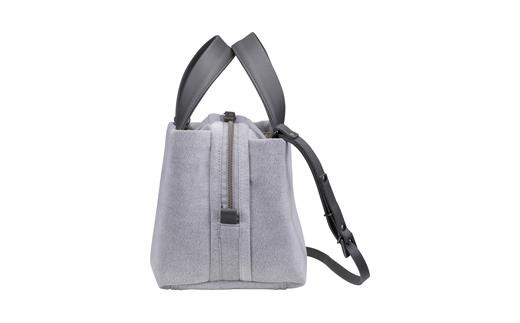 豊岡鞄　TUTUMU スエード Tore tote（S3201）ミックスグレー