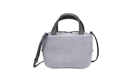 豊岡鞄　TUTUMU スエード Tore tote（S3201）ミックスグレー