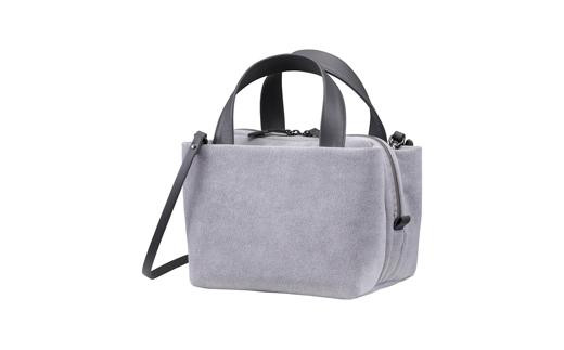 豊岡鞄　TUTUMU スエード Tore tote（S3201）ミックスグレー