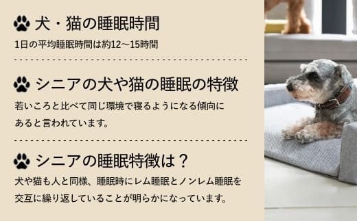 NOMIN ペットベッド 大日方久美子コラボ ブラウン/ ペット用品 犬 猫 体圧分散 丸洗い可能 シニア 防臭 おしゃれ 通気性 ペット 日用品 ブレインスリープ