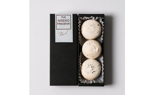 The NISEKO Macaron ニセコマカロン（菊芋・バジル）３個入り×２種セット【26003】 