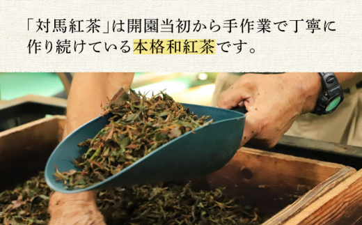 【全12回定期便】対馬 紅茶 リーフ 30g×6個 《対馬市》【つしま大石農園】和紅茶 国産 茶葉 [WBE007]