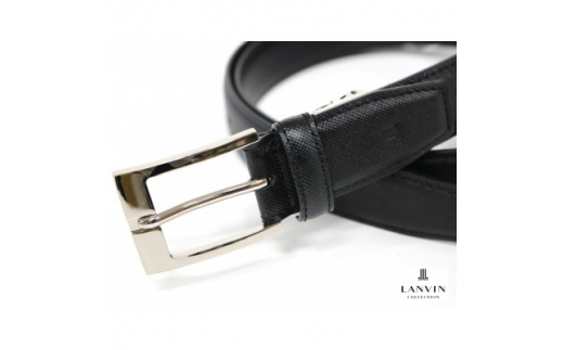 LANVIN　COLLECTION　サフィアーノエンボスレザーベルト　JLMB1300【1278991】