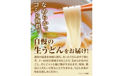 120. うどんよし野 冷凍 生うどん 8人前 (うどん2人前×4袋 つけ汁2人前×4袋) 岡山県矢掛町 《30日以内に出荷予定(土日祝除く)》茹で方 レシピつき